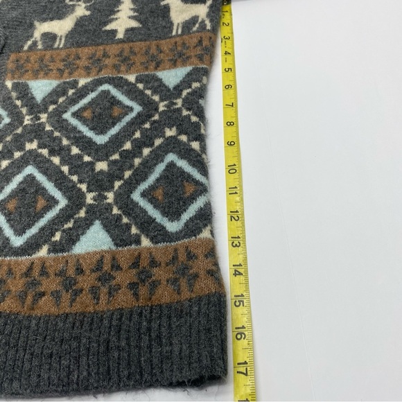 Women's Cardigan S/M V-Neck Button Front Gray/Brown/Blue SOFT COZY - Picture 10 of 15